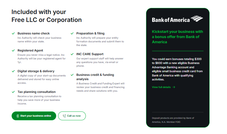 Inc Authority